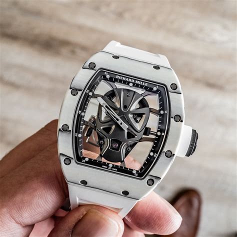 richard mille black white|Richard Mille black skeleton price.